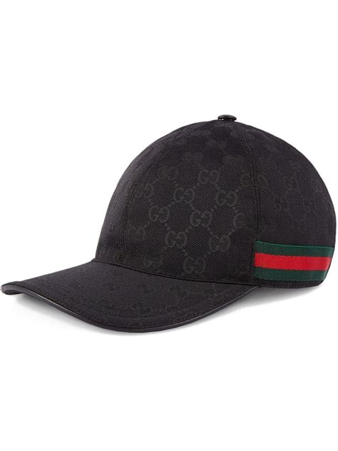 baseball black cqp gucci monogram|Baseball Hats for Men .